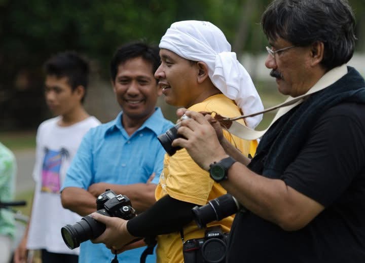 Kegiatan fotografi bersama Darwis Triadi